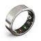 Smart Heart Rate Blood Oxygen Sleep Analysis Detection Ring Waterproof Multifunctional Ring Plateado Tamaño 6