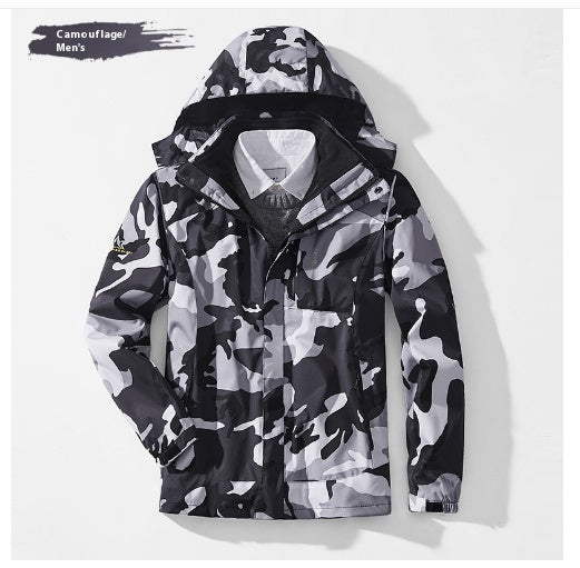 Chaqueta Cortavientos Impermeable para Exteriores y Aventura - Image 11
