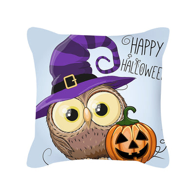 Funda de Almohada Halloween con Calabaza y Fantasma Lindo - Textura Piel de Durazno - Image 13
