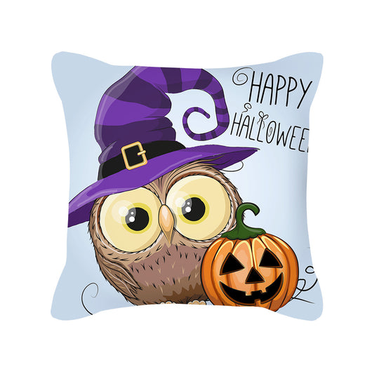 Funda de Almohada Halloween con Calabaza y Fantasma Lindo - Textura Piel de Durazno - Image 13