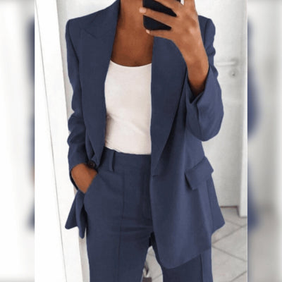 Cardigan Slim Entallado con Cuello Elegante