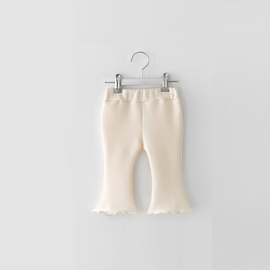 Pantalones Acampanados a Cuadros para Niñas - Image 11