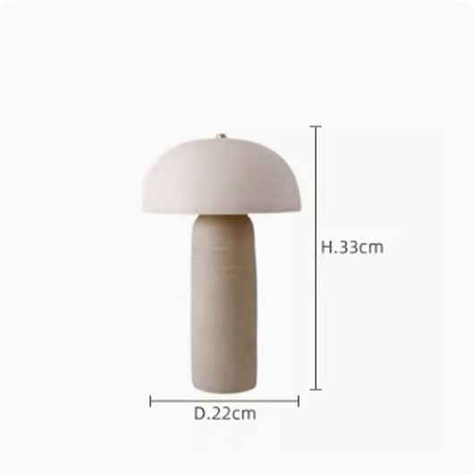 Lámpara de Mesa Wabi-Sabi Japonesa - Diseño Minimalista y Elegante - Image 8