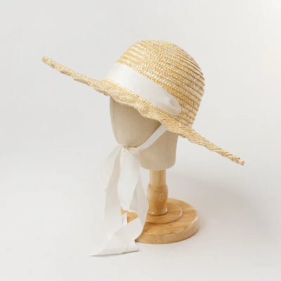 Sombrero de Paja Infantil con Ala Ancha y Correa Ajustable - Image 21