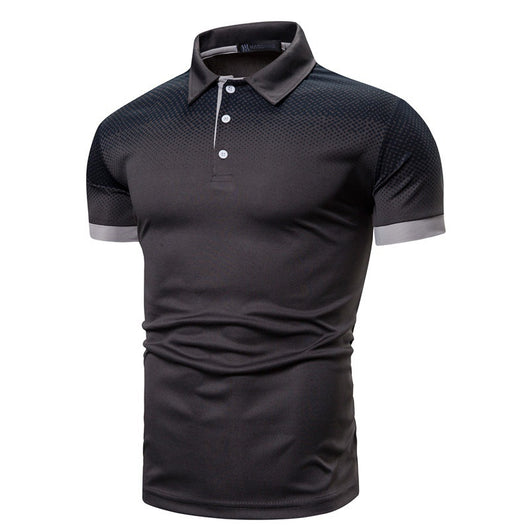 Polo 3D con Degradado Impreso para Hombre - Image 8
