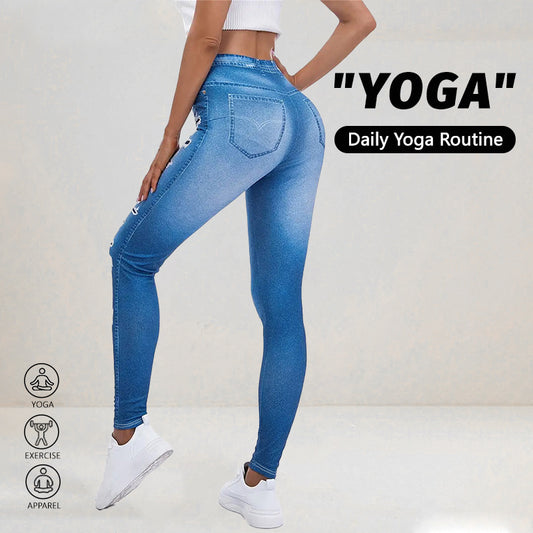 Pantalones Deportivos Elásticos para Correr y Fitness - Image 2