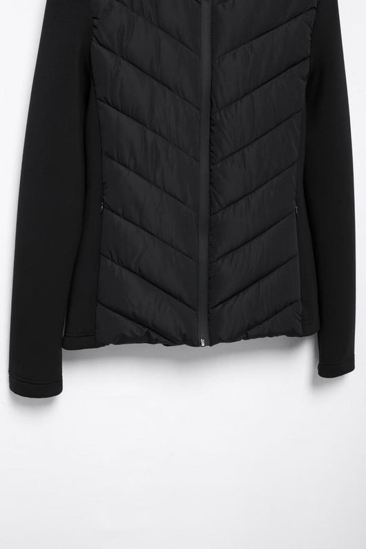 Abrigo Acolchado de Algodón con Cuello Alto - Image 12