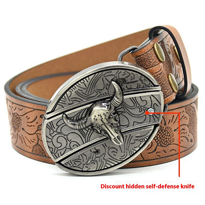 Cinturón de Cuero con Grabado Personalizado y Hebilla Suave - Image 4