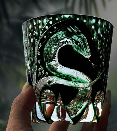 Vaso de Whiskey de Cristal Tallado a Mano - Copa de Vino Premium - Image 13