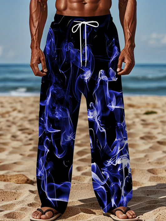 Shorts de Playa Holgados Retro Casual para Hombre - Image 4