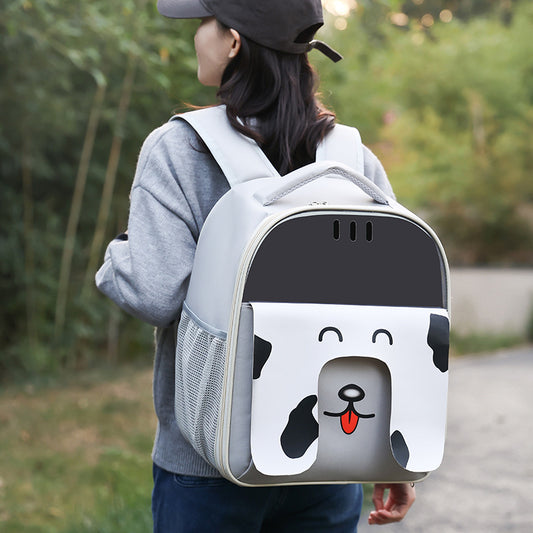Mochila de Gran Capacidad para Mascotas - Viajes y Aventuras al Aire Libre