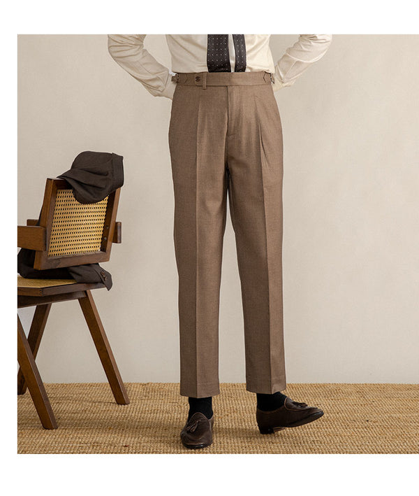 Pantalones Vintage Talle Alto Corte Recto