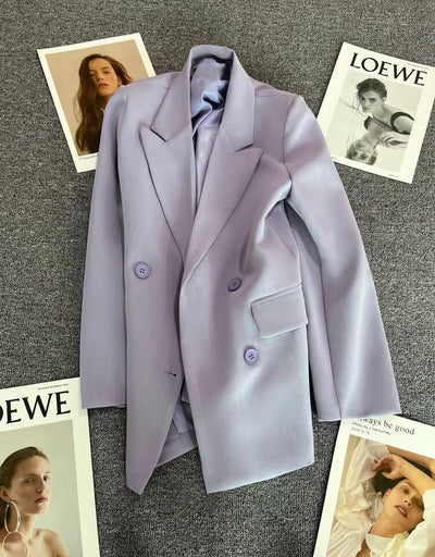 Blazer Cruzado para Mujer - Elegancia Primavera Otoño - Image 24