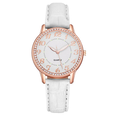 Reloj de Cuarzo Luminoso para Mujer con Diamantes y Correa Elegante - Image 9