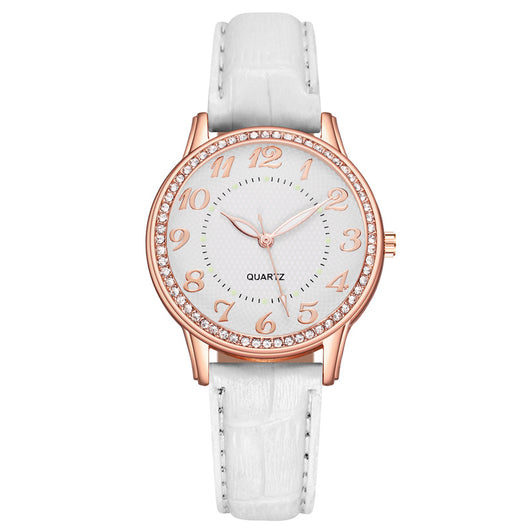 Reloj de Cuarzo Luminoso para Mujer con Diamantes y Correa Elegante - Image 9