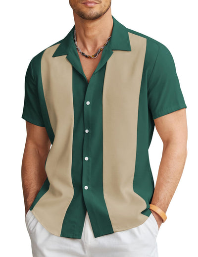 Camisa Hawaiana Versátil de Manga Corta para Hombre - Image 5