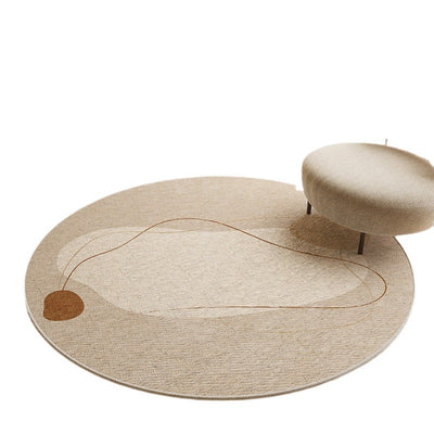 Silla Giratoria de Estudio con Tapete Redondo Absorbente y Antideslizante - Image 5