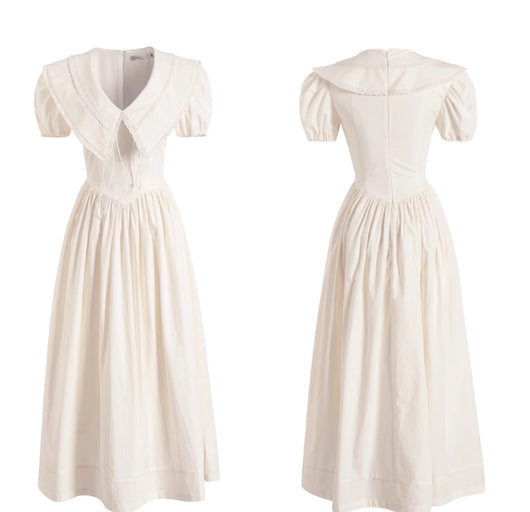 Vestido Ajustador de Cintura con Cuello Tipo Muñeca - Diseño Francés Elegante - Image 5
