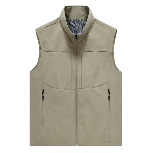 Chaleco Deportivo Transpirable con Cuello de Pie para Fotografía y Pesca - Image 2