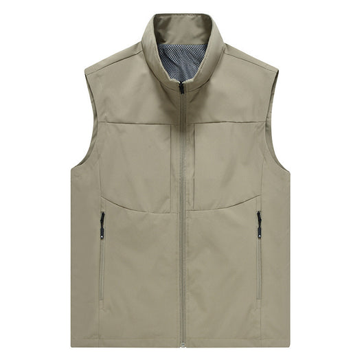 Chaleco Deportivo Transpirable con Cuello de Pie para Fotografía y Pesca - Image 2