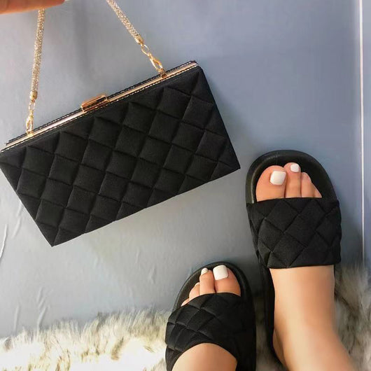 Sandalias y Pantuflas Cuadros con Bolsa Protectora - Image 7