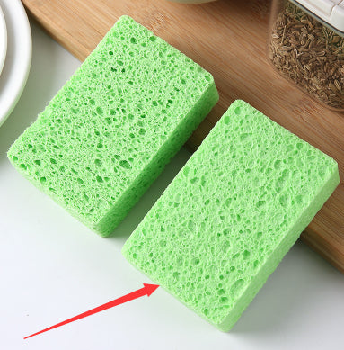 Esponja Biodegradable de Pulpa de Madera y Algodón para Lavar Platos - Image 14