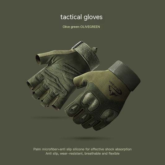 Guantes de Ciclismo Medio Dedo Antideslizantes con Silicona - Image 2