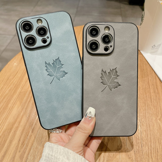 Funda para Teléfono Piel de Cordero Hoja de Arce - Protección Total - Image 10
