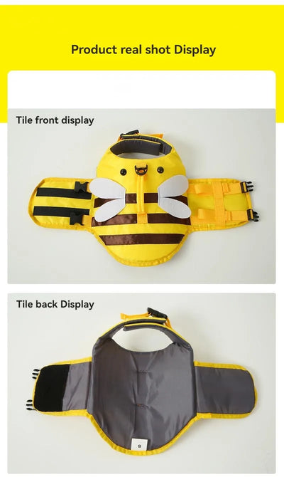 Chaleco Salvavidas para Perros con Reflectantes - Traje de Baño Seguro para Mascotas - Image 16