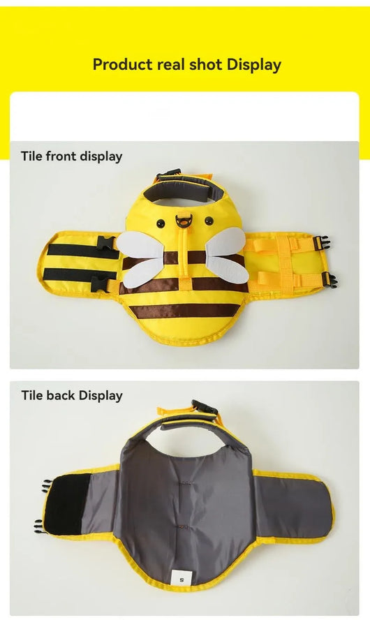 Chaleco Salvavidas para Perros con Reflectantes - Traje de Baño Seguro para Mascotas - Image 16