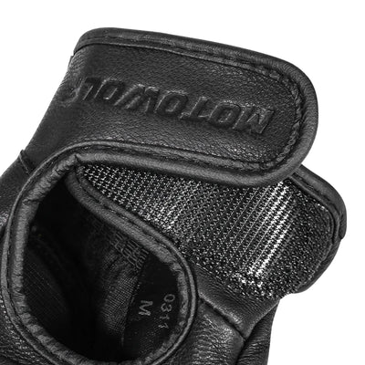 Guantes de Cuero para Motociclismo Off-Road con Protección Reforzada - Image 12