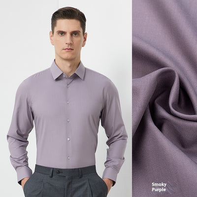 Camisa de Seda de Morera para Hombre - Impermeable y Sin Planchado - Image 3