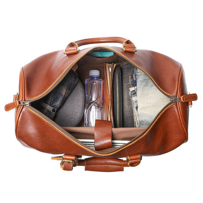 Bolsa Crossbody de Cuero Genuino para Hombre - Gym y Viajes - Image 42