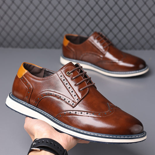 Zapatos de Cuero para Hombre Estilo Ejecutivo Británico - Image 12