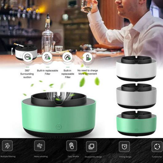 Cenicero Purificador de Aire con Ionización para Auto - Image 3