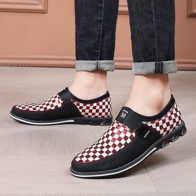Zapatos de Cuero Estilo Británico Talla Grande para Hombre - Elegancia Profesional