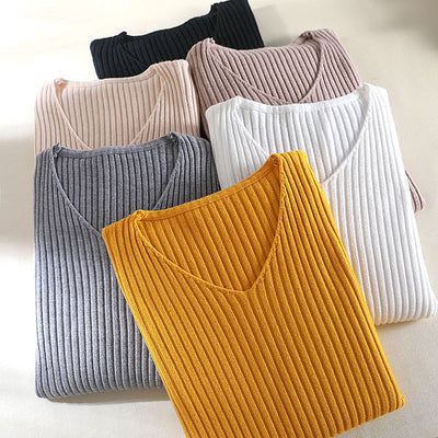 Suéter Tejido Slim Fit Cálido de Cuello Alto - Image 14