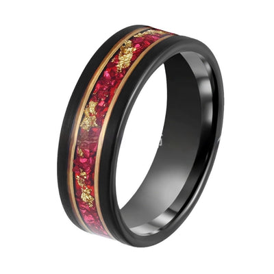 Anillo Vintage Oro Rosa para Hombre - Diseño Elegante - Image 5