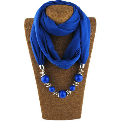 Collar Colgante de Cuentas Bib Elegante para Damas - Image 5