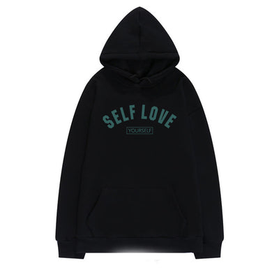 Sudadera con Capucha de Color Sólido para Mujer - Image 5