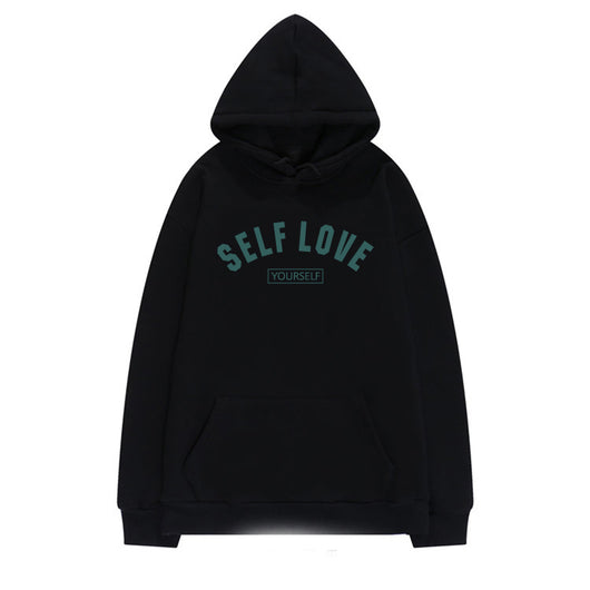 Sudadera con Capucha de Color Sólido para Mujer - Image 5