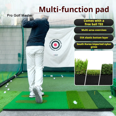 Tapete de Práctica Golf Multifuncional PGM para Interior