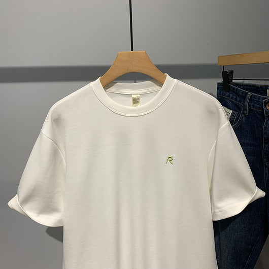 Playera Clásica de Manga Corta con Monograma Bordado - Image 6
