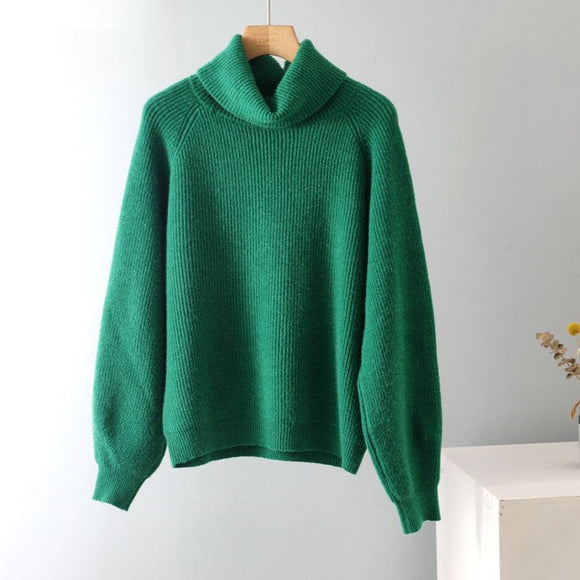 Suéter Holgado para Mujer - Chaqueta Pullover Versátil