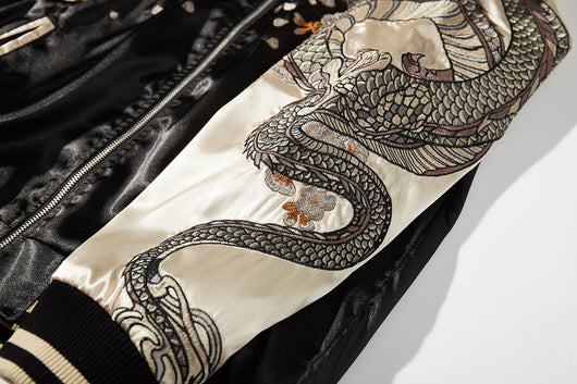 Chaqueta Estilo Chino Bordada para Hombre en Poliéster - Image 13