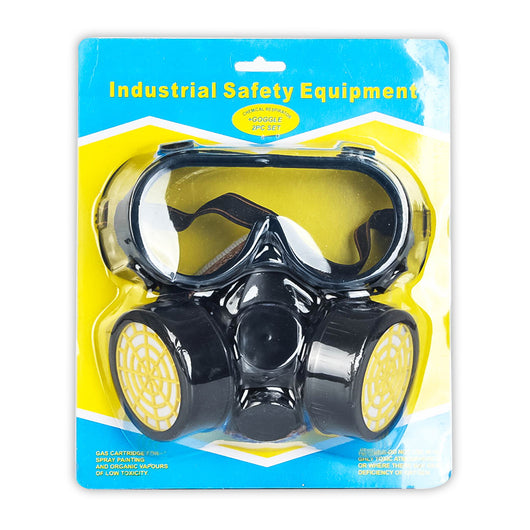 Respirador Profesional con Máscara de Gas y Soporte Frontal - Image 6