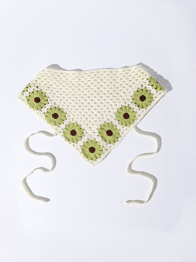 Turbante Trenzado de Crochet con Cierre Ajustable - Image 4