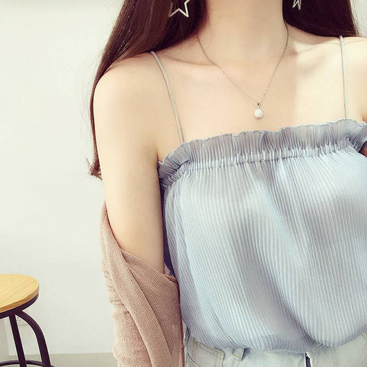Blusa Suelta sin Mangas para Verano - Image 17