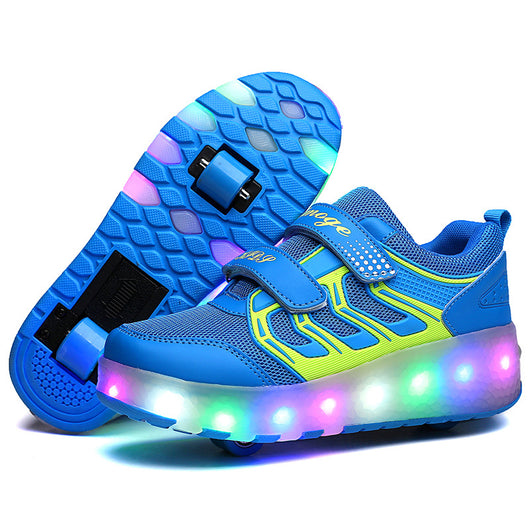 Patines con Rueda Motorizada USB Recargable para Niños - Diseño Colorido - Image 4