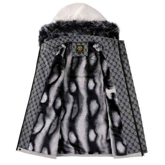 Chaqueta de Invierno para Hombre con Cuello de Pelo - Image 6